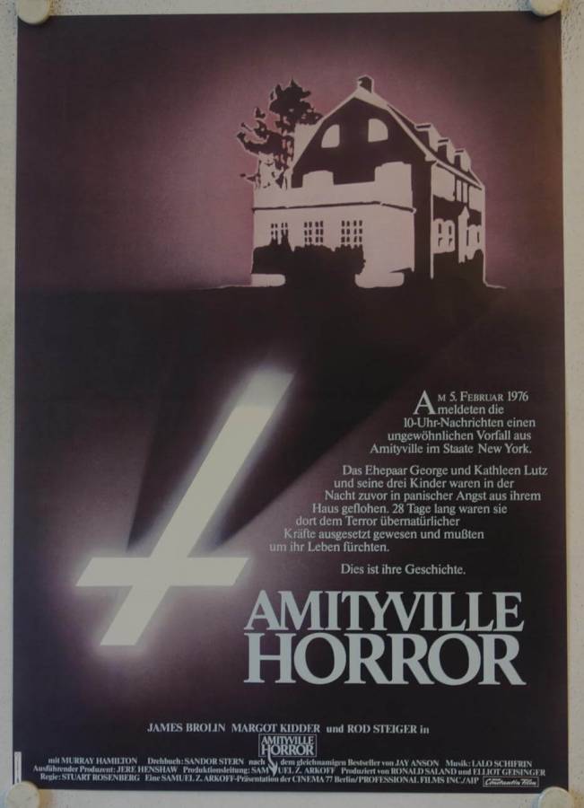 Amityville Horror originales deutsches Filmplakat